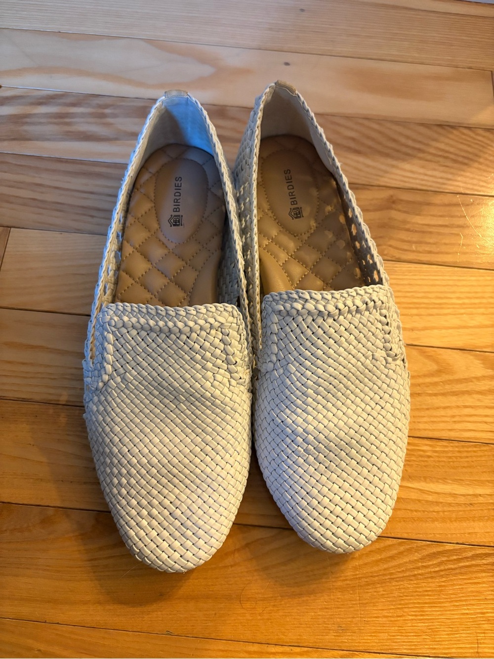 Birdies Woven Slip-On Flats